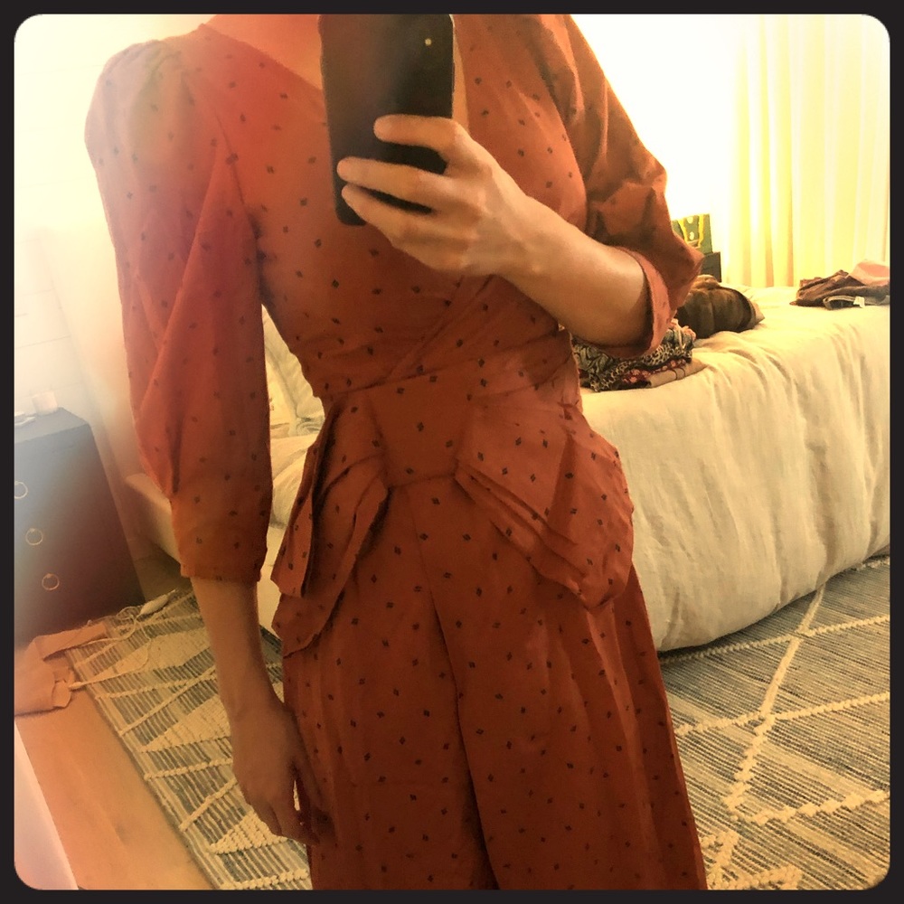 Chloe vintage wrap dress